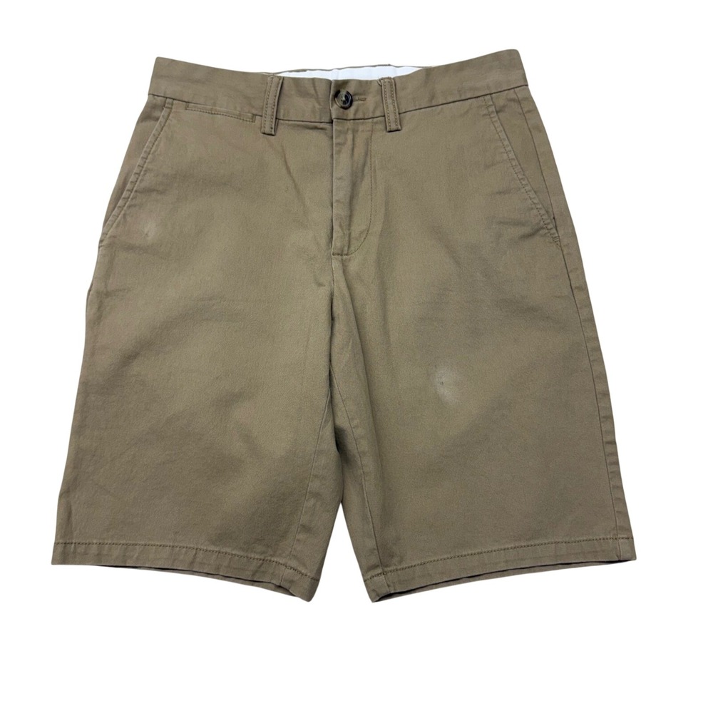 Old Navy‎ Ultimate Slim Built-In Flex Khaki Chino Shorts Mens 29 Tan HF-000009